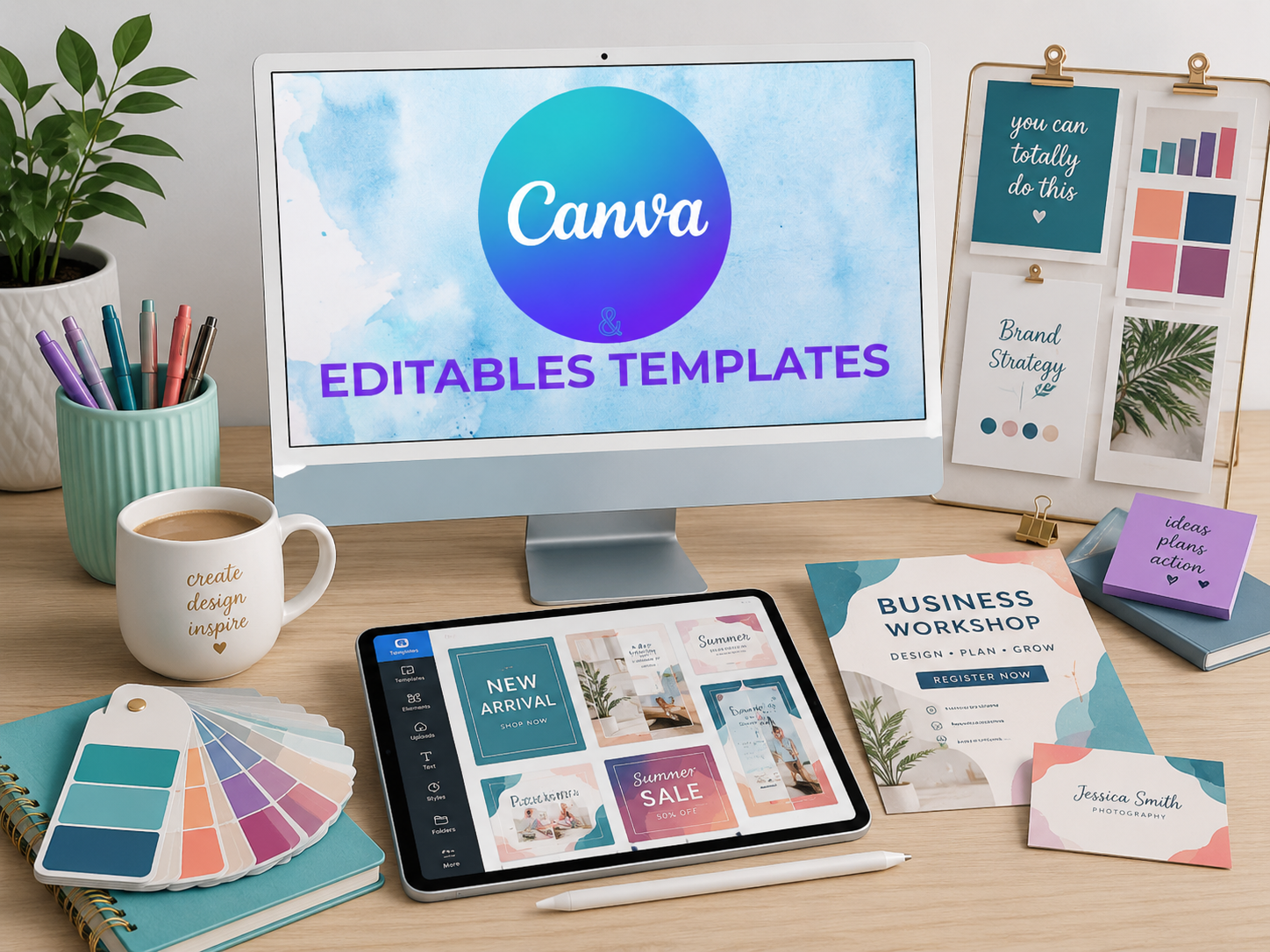 Canva & Editable Templates