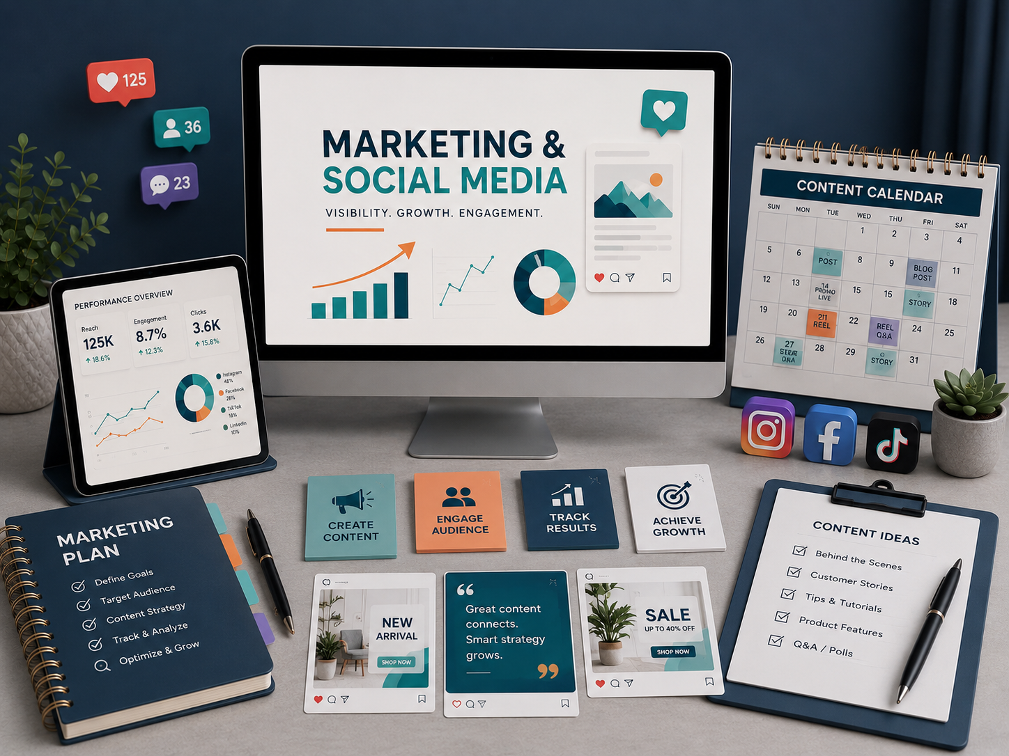 Marketing & Social Media