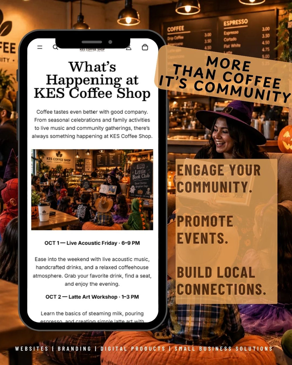 KES Coffee Shop Shopify Website Blueprint