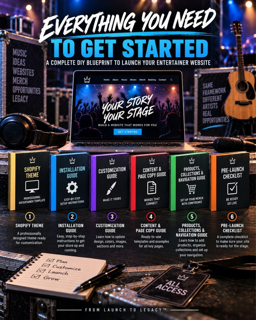 KES Entertainer Shopify Website DIY Blueprint