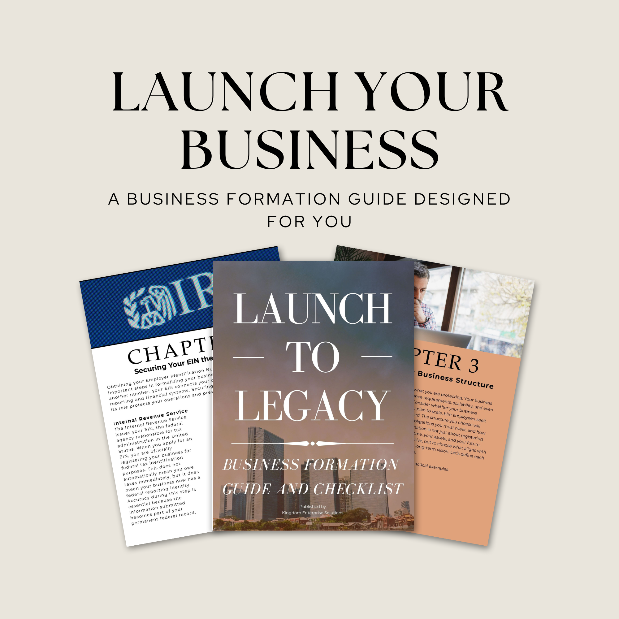 Start a Business Guide & Checklist | Business Formation Planner and Workbook (Digital Download)