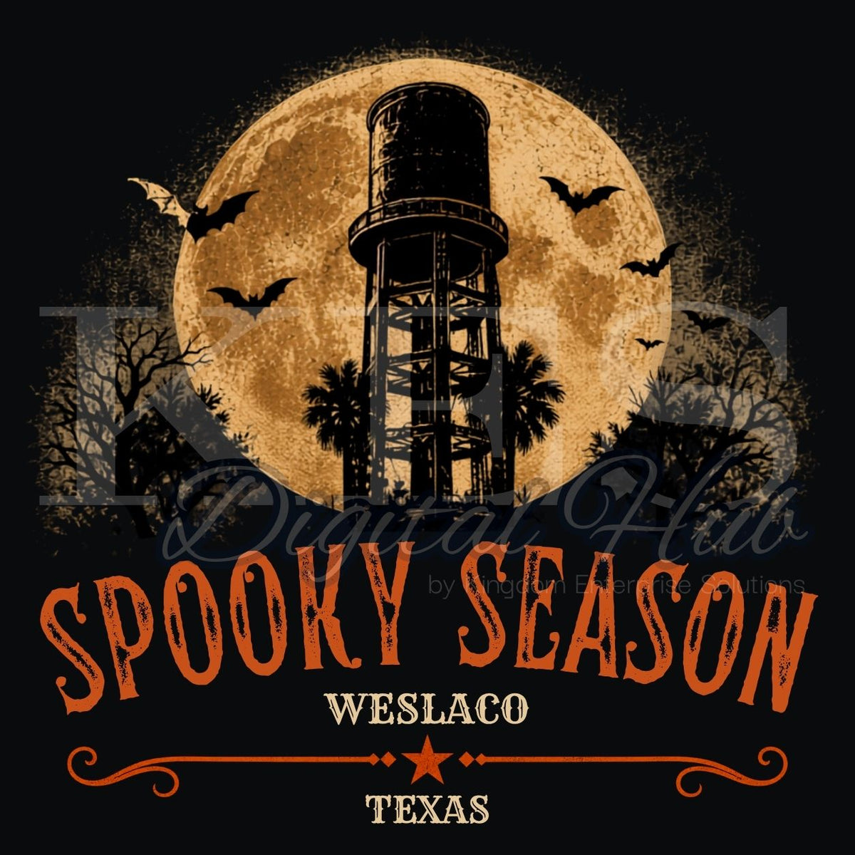Weslaco Spooky Season Tinaco T-Shirt - Limited Edition