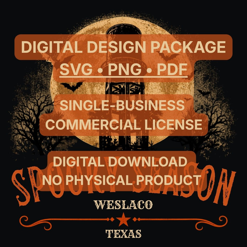 Weslaco Spooky Season | Commercial Digital Design Package